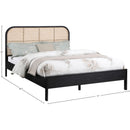 Meridian Siena Black Ash Wood Full Bed (3 Boxes) IMAGE 8
