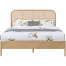 Meridian Siena Natural Ash Wood Full Bed (3 Boxes) IMAGE 3