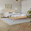  Color_Natural  Size_King  -- Siena Natural Ash Wood And Natural Cane King Bed IMAGE 2