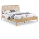 Meridian Siena Natural Ash Wood Queen Bed (3 Boxes) IMAGE 1