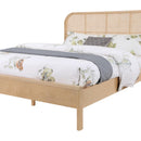  Color_Natural  Size_Queen  -- Siena Natural Ash Wood And Natural Cane Queen Bed IMAGE 6