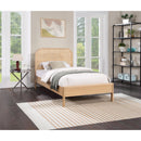  Color_Natural  Size_Twin  -- Siena Natural Ash Wood And Natural Cane Twin Bed IMAGE 2