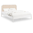 Meridian Siena White Ash Wood Full Bed (3 Boxes) IMAGE 1