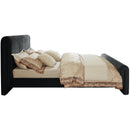  Color_Black  Size_King  -- Sloan Black Velvet Upholstered King Bed IMAGE 5