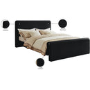  Color_Black  Size_King  -- Sloan Black Velvet Upholstered King Bed IMAGE 8