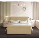  Color_Camel  Size_Full  -- Sloan Camel Velvet Upholstered Full Bed IMAGE 4
