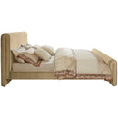 Meridian Sloan Camel Velvet Full Bed (3 Boxes) IMAGE 5