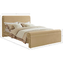  Color_Camel  Size_Full  -- Sloan Camel Velvet Upholstered Full Bed IMAGE 7