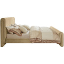  Color_Camel  Size_Queen  -- Sloan Camel Velvet Upholstered Queen Bed IMAGE 5