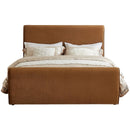  Color_Saddle  Size_King  -- Sloan Saddle Velvet Upholstered King Bed IMAGE 3
