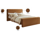  Color_Saddle  Size_King  -- Sloan Saddle Velvet Upholstered King Bed IMAGE 8