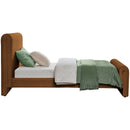  Color_Saddle  Size_Twin  -- Sloan Saddle Velvet Upholstered Twin Bed IMAGE 5