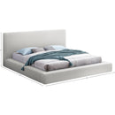  Color_Cream  Size_Queen  -- Terra Cream Boucle Fabric Upholstered Queen Bed IMAGE 8