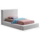  Color_Cream  Size_Twin  -- Terra Cream Boucle Fabric Upholstered Twin Bed IMAGE 8