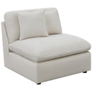  Coaster Furniture Hobson 551451-SET 6 pc Reversible Cushion Modular Sectional - Off-White IMAGE 5