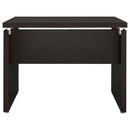  Coaster Furniture Skylar 800891-S4 2-Piece Home Office Set L-Shape Desk With File Cabinet - Cappuccino IMAGE 6