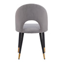  Zuo Menlo 109874 Dining Chair - Grey IMAGE 4
