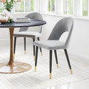  Zuo Menlo 109874 Dining Chair - Grey IMAGE 8