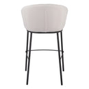  Zuo Essen 109808 Barstool - Ivory IMAGE 4