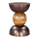  Zuo Tripoli 109777 Side Table - Bronze IMAGE 2