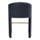  Zuo Emas 109991 Barstool - Midnight Grey IMAGE 4