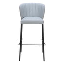  Zuo Linz 109783 Barstool - Grey IMAGE 3