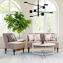  Zuo Bintulu 109982 Loveseat - Taupe IMAGE 9