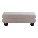  Zuo Davao 109980 Bench - Grey IMAGE 3