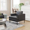  Zuo Decade 109903 Armchair - Vintage Grey IMAGE 7