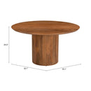  Zuo Izola 109856 Dining Table - Brown IMAGE 10