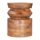  Zuo Kollam 109773 Side Table - Brown IMAGE 2