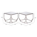  Zuo Arzon 109835 Coffee Table Set - Bronze IMAGE 10