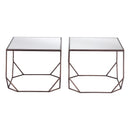  Zuo Arzon 109835 Coffee Table Set - Bronze IMAGE 2