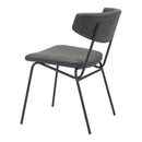  Zuo Charon 110259 Dining Chair - Vintage Black IMAGE 5