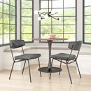  Zuo Charon 110259 Dining Chair - Vintage Black IMAGE 8