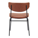  Zuo Charon 110258 Dining Chair - Vintage Brown IMAGE 4