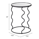  Zuo Bastia 109834 Side Table - Black IMAGE 5