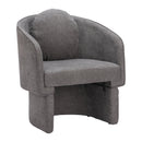  Zuo Olya 110014 Accent Chair - Truffle Grey IMAGE 1