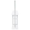  Coaster Furniture Risley 182798 2-door Circular LED Home Bar Cabinet - White High Gloss IMAGE 14
