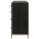 Coaster Furniture Arini 224333 8-Drawer Dresser - Black IMAGE 5