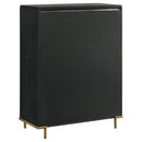  Coaster Furniture Arini 224335 5-Drawer Bedroom Chest - Black IMAGE 6