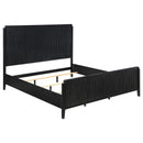  Coaster Furniture Brookmead 224711KE Wood Eastern King Panel Bed - Black IMAGE 1