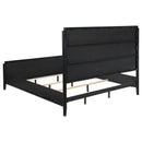  Size_King -- Brookmead 224711KE Wood Eastern King Panel Bed - Black IMAGE 3