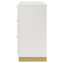  Coaster Furniture Caraway 224773 6-Drawer Dresser - White IMAGE 5