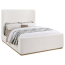  Size_Queen -- Coaster Furniture Nala Upholstered Sleigh Bed IMAGE 1