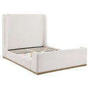  Size_Queen -- Coaster Furniture Nala Upholstered Sleigh Bed IMAGE 3