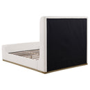  Size_Queen -- Coaster Furniture Nala Upholstered Sleigh Bed IMAGE 4