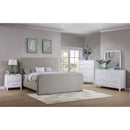  Size_King -- Wren 302052KE Upholstered Eastern King Panel Bed - Grey IMAGE 5