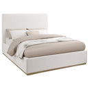  Size_Queen -- Coaster Furniture Knox Upholstered Panel Bed IMAGE 1