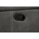  Coaster Furniture Raelynn 603191 Upholstered Track Arm Motion Sofa - Grey IMAGE 10